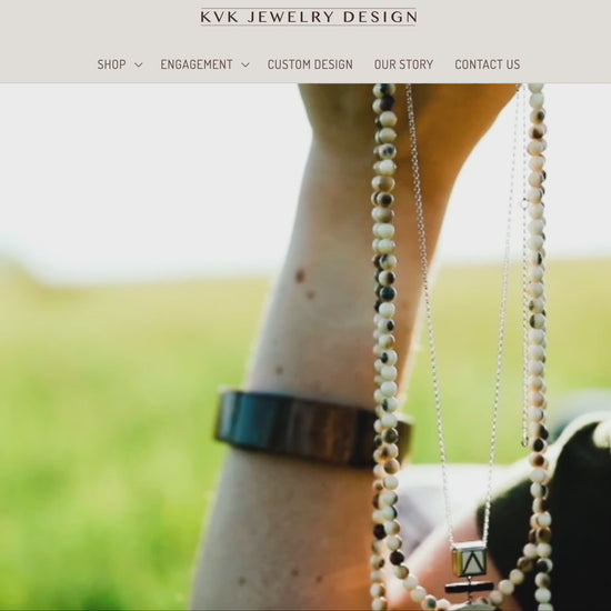Video of KVK Jewelry Design's website-a website designed by 29TH DESIGN